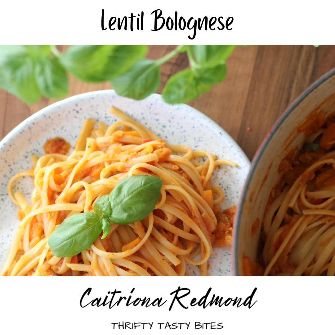 Lentil Bolognese vegetarian bolognese with lentils and spaghetti